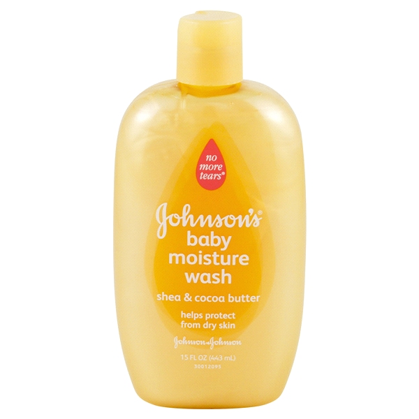 johnson's baby moisture wash with shea and cocoa butter