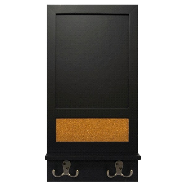 New View Chalk And Cork Board With Shelf Hooks Meijer New View Chalk And Cork Board With Shelf Hooks