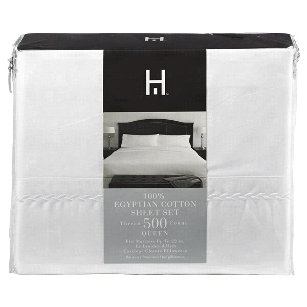 Home 500 Thread Count Egyptian Cotton Sheet Set Queen Frost Grey Home 500 Thread Count Egyptian Cotton Sheet Set Queen Frost Grey