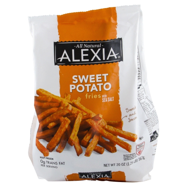 Nutrition Facts Alexia Sweet Potato Fries Nutrition Ftempo